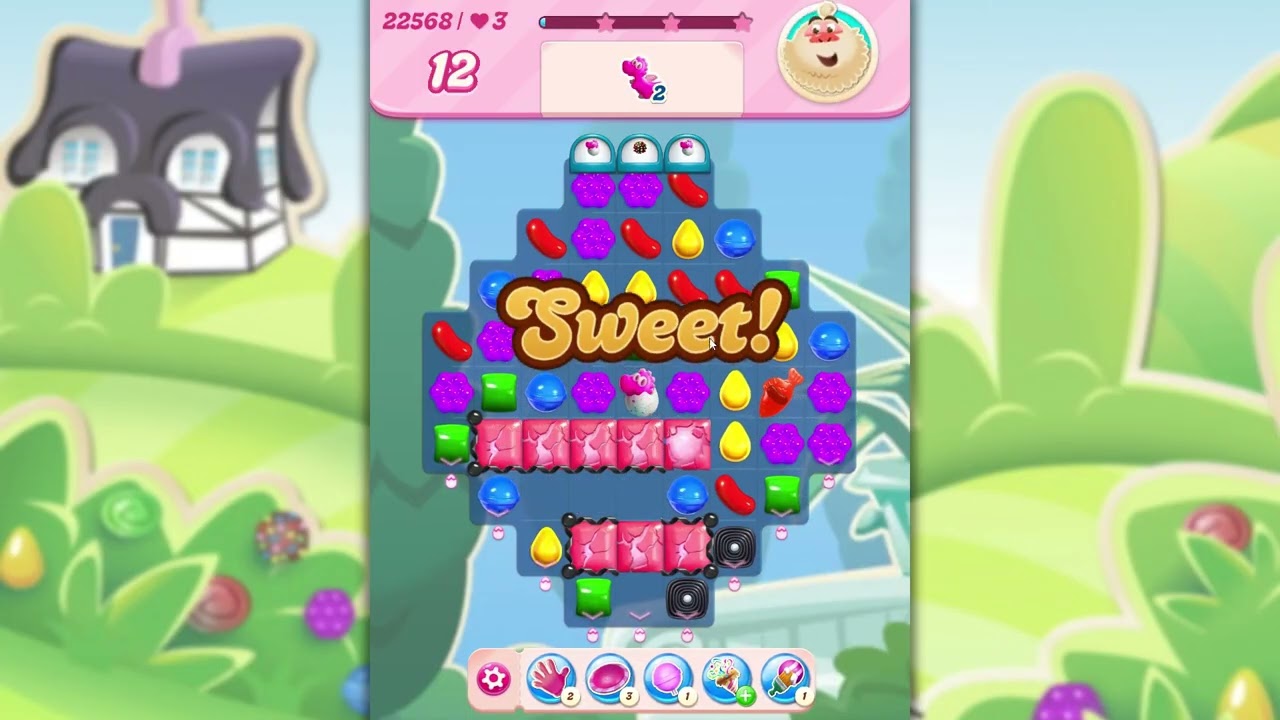 Candy Crush Saga Level 22568 - YouTube