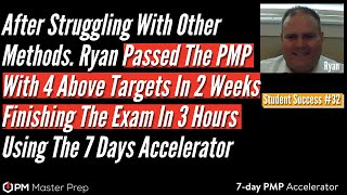 Ryan Struggled With the PMP Exam For Weeks...Then Passed in 2 Weeks