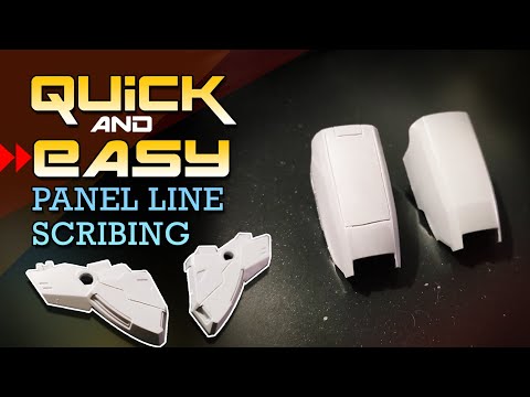 Scale Model Tips - A Basic Guide to Scribing Panel Lines