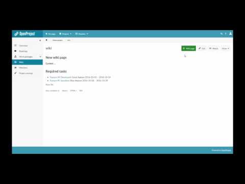 OpenProject - Wiki