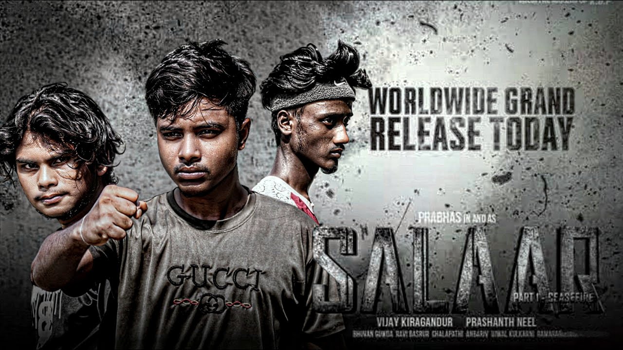 SALAAR BEST RECREATION/ SALAAR COAL MINES FIGHT SCENE/BEST ACTION SPOOF | TEAM 