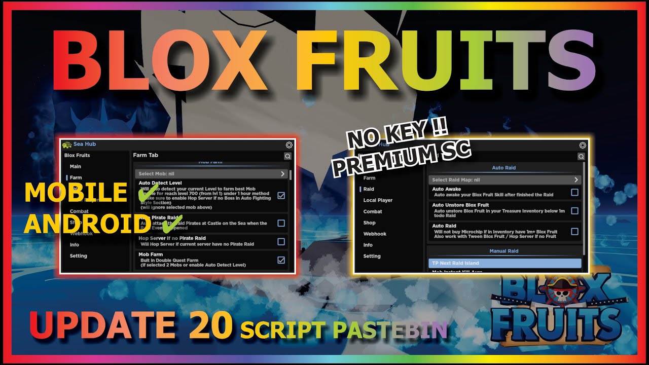 Blox Fruits Script: Auto Raid, Mastery Farm and More (2023) - Gaming Pirate