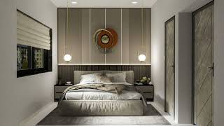 Grey Studio Presenting Bedroom 3D Design