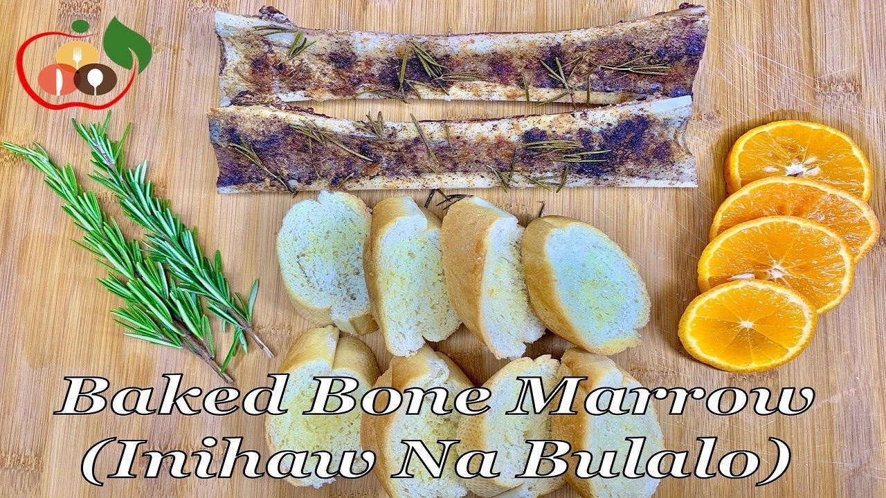 Inihaw na Bulalo Baked Beef Bone Marrow Pinoy Food Explorers How