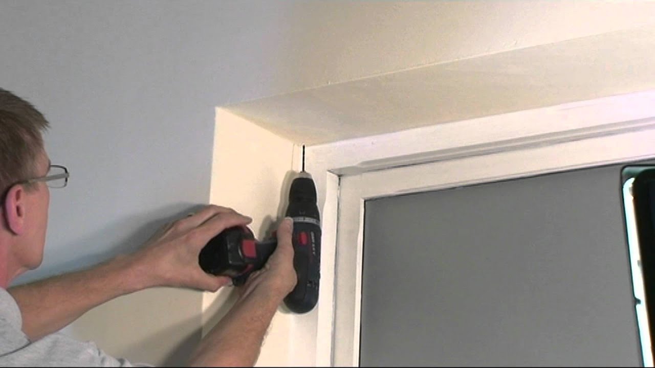 How To Install A Roller Blind YouTube