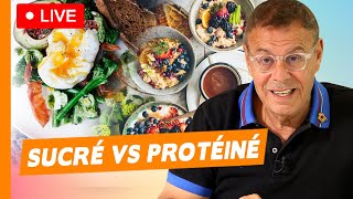 Petit déjeuner salé (protéiné) ou sucré ? - Live du 08 Mai 2024