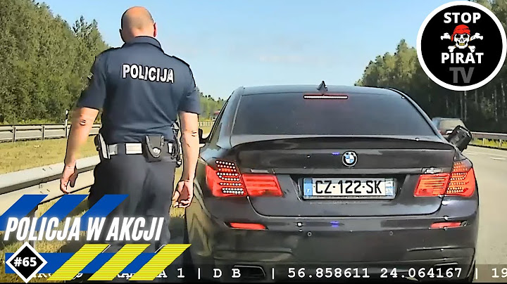 POLICJA W AKCJI #65 - BMW ucieka przed kontrolą, pościgi za piratami drogowymi, czekolada na tablicy
