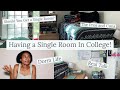 PROS and CONS of Living in a Single Dorm Room + My Experience (including storytime)