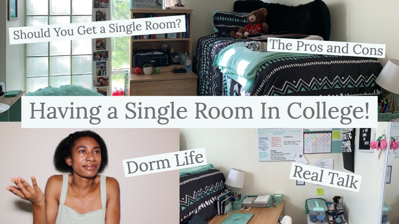 PROS and CONS of Living in a Single Dorm Room + My Experience ...