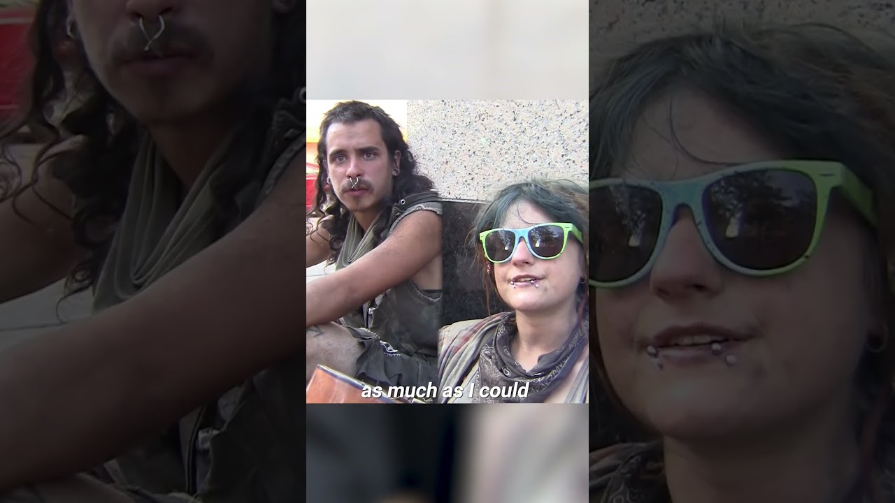 Two homeless YOUTH share stories of ABUSE, HUNGER, & PAIN.