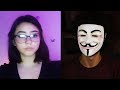 Anonymous Hacker tries omegle