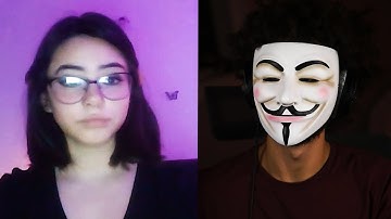 Anonymous Hacker tries omegle