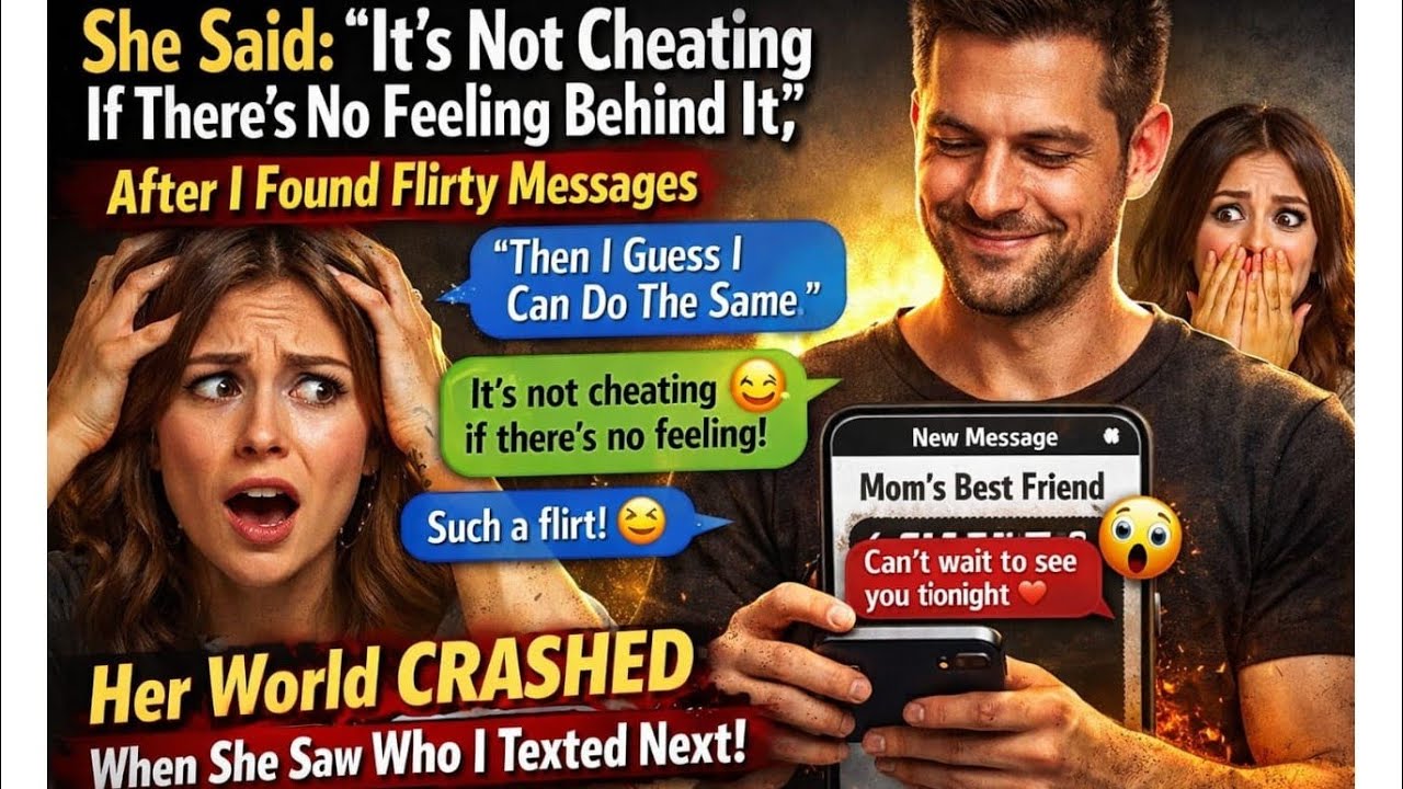 She Said: "It's Not Cheating If There's No Feeling Behind It" After I Found Flirty Messages. ..