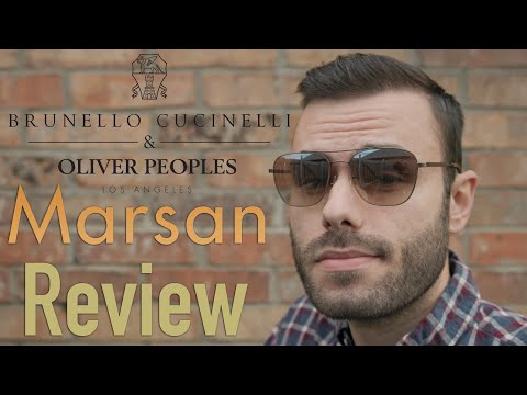 Oliver Peoples Marsan Review - YouTube