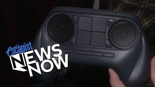 STEAM CONTROLLER FIRST IMPRESSIONS - CES 2014 (Escapist News Now)