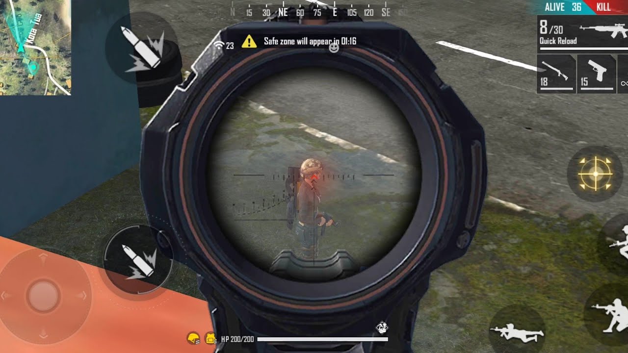 FREE FIRE : Solo Best Drag Headshot Gameplay By Mukul Gamer