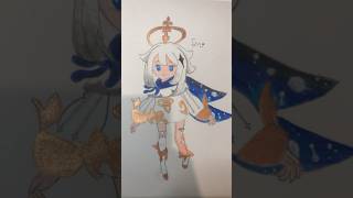 Drawing Paimon from genshin impact! #genshinimpact #art #paimon #drawing💗✏️ Drawing Paimon from genshin impact! #genshinimpact #art #paimon #drawing💗✏️