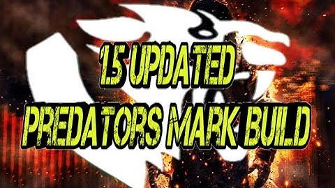 1.5 Updated Pedators Mark Build - The Division