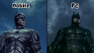 The Dark Knight Rises (Mobile) Vs Batman Arkham Knight (Pc) !! screenshot 4