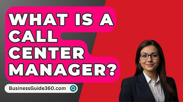 What Is A Call Center Manager? - BusinessGuide360.com