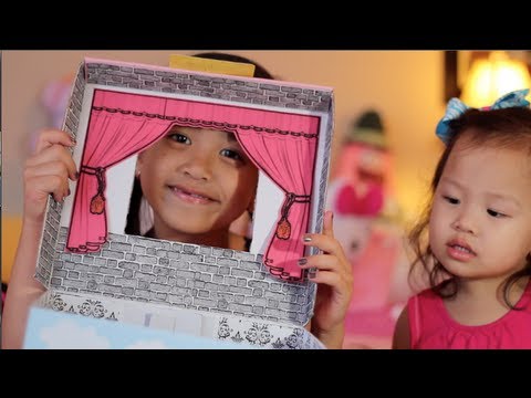 How to Make A Movie Theatre Out of a Shoe Box | My First Project - YouTube
