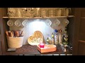 DIY Bar Cabinet Revamp Dollar Store Supplies DIY Bar Cabinet Revamp Dollar Store Supplies