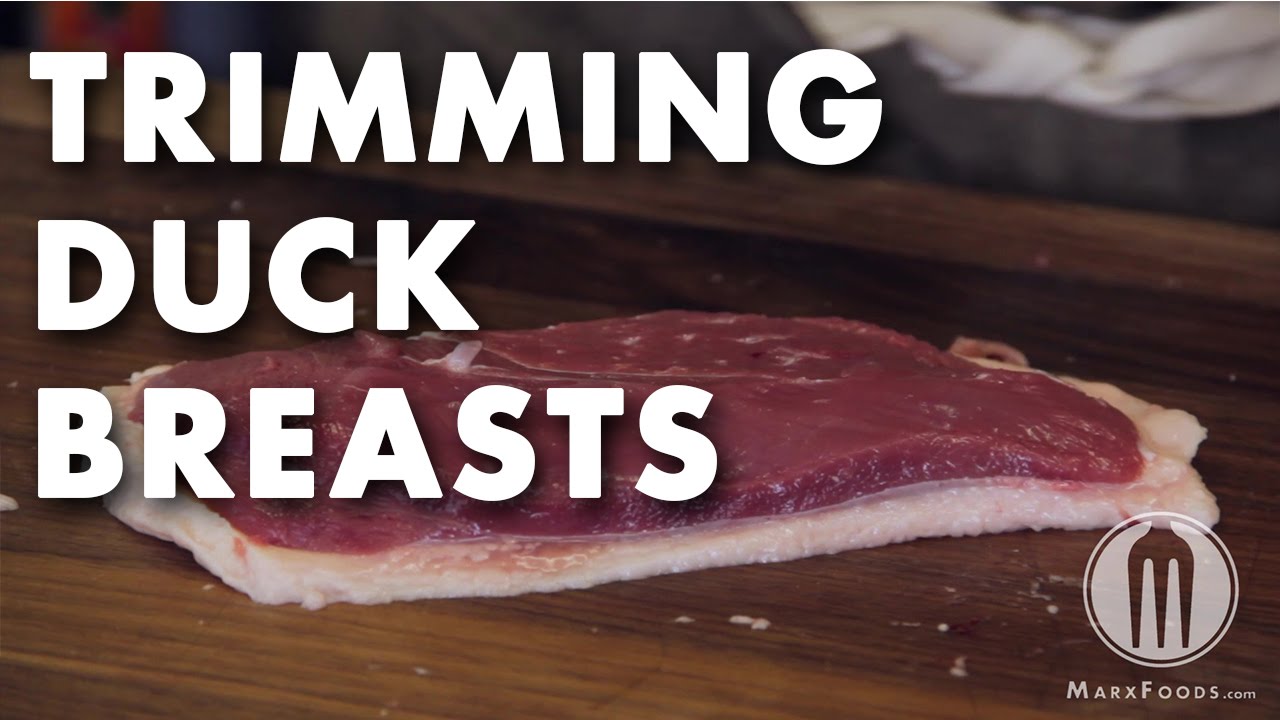 Duck Butchery Trimming Duck Breasts Video Youtube