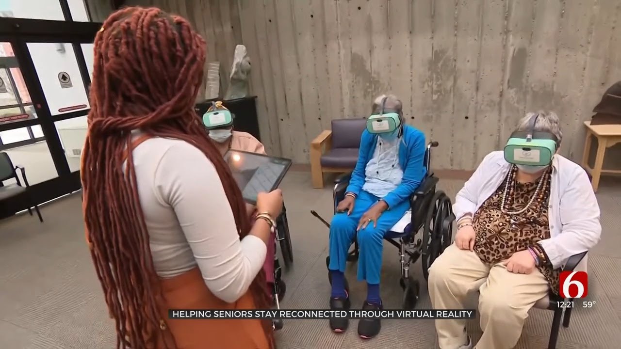 Helping Seniors Stay Reconnected Through Virtual Reality - YouTube