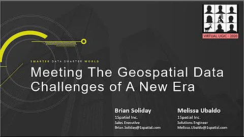 Meeting The Geospatial Data Challenges of A New Er...