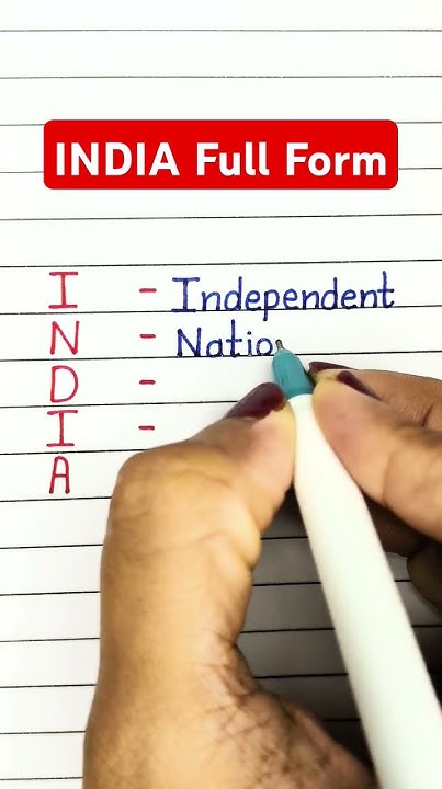 full-form-of-india-india-ka-full-form-shorts-shortsfeed