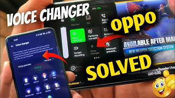 Oppo Game Space Voice Changer Not Working Problem | Solution 100%