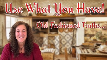 OLD FASHIONED TRUTHS! USE WHAT YOU ALREADY HAVE! FRUGAL LIVING! Cranberry Orange Bread