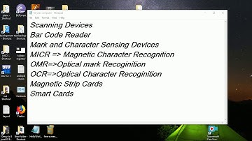 Source Data Entry /Scanning Devices