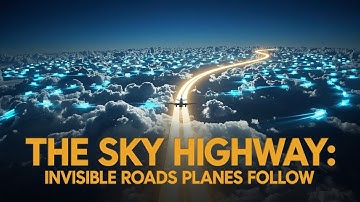 This Is How Airplanes Never Get Lost — The Sky Highway Explained