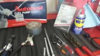 Tools for Buick Century / W-Body Fuel Pump Replacement