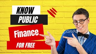 what is public finance