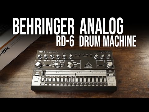 Behringer RD-6 Analog Drum Machine, the Modern and Affordable TR