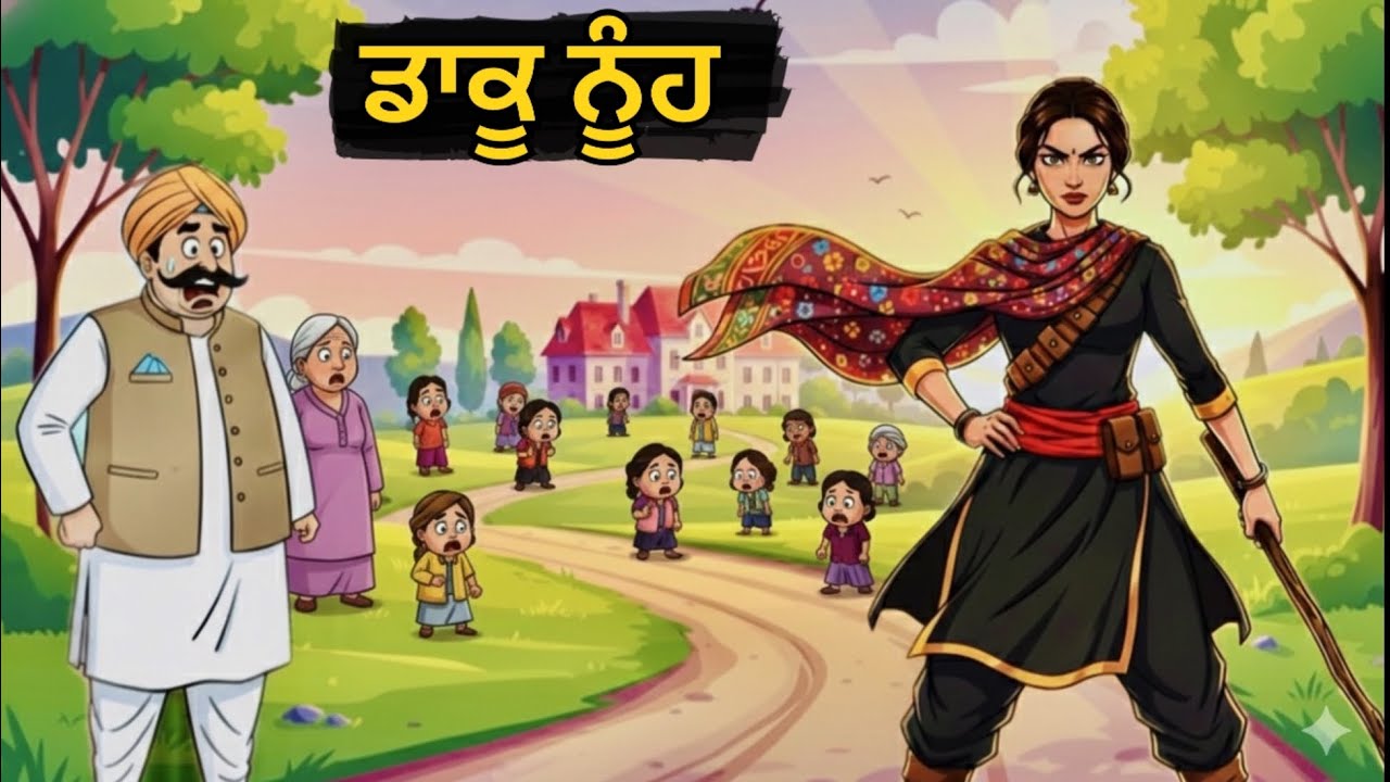 ਡਾਕੂ ਨੂੰਹ | Daaku Nuh | nooh sas | punjabi short movie 2025 | punjabi stories 