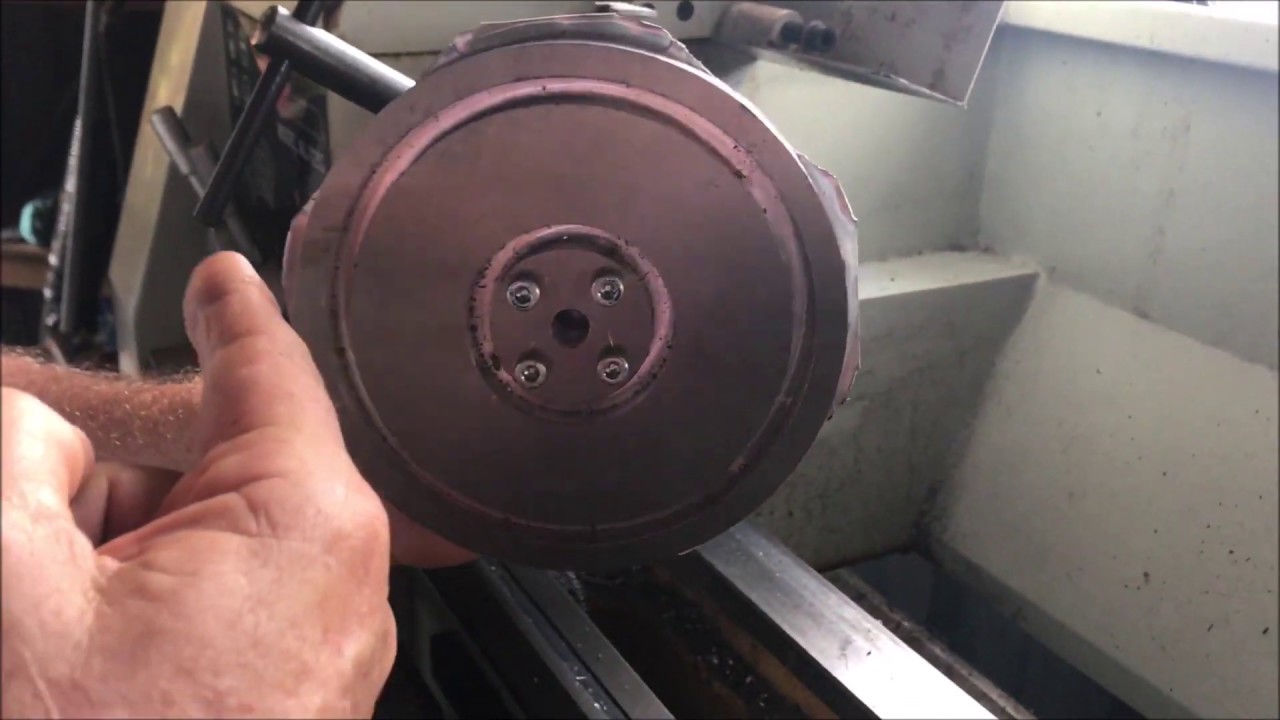 making-an-aluminium-back-plate-for-the-p-51-spinner-youtube