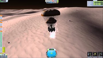 Kerbal Space Program Duna landing on North Pole