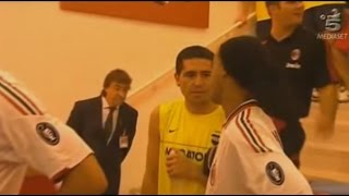 🇧🇷 Ronaldinho Humillando al Boca Juniors de Riquelme y Palermo 🇦🇷 (2009/2010) Audi Cup.🏆