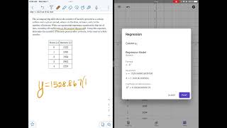 Exponential Regression in Calc