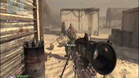 rkma vs dandeg13 mw2 quick scope/no scope 1v1