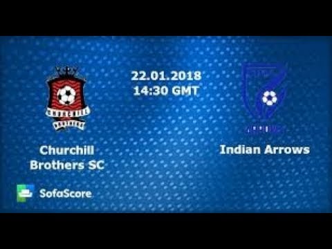 Churchill Brothers Vs Indian Arrows Live Stream 22 Jan 2018 Youtube