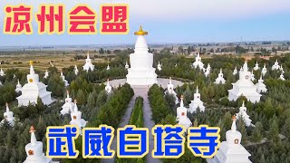 武威白塔寺，凉州会盟的地方，63岁老人促使西藏首次纳入中国版图【旅途琪遇记】