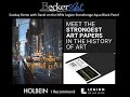 Beckerart demo with david new legion papers stonehenge aqua black panel review tutorial and howto