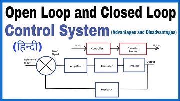 Open Loop Control System and Closed Loop Control System in Hindi, |Advantages and Disadvantages|