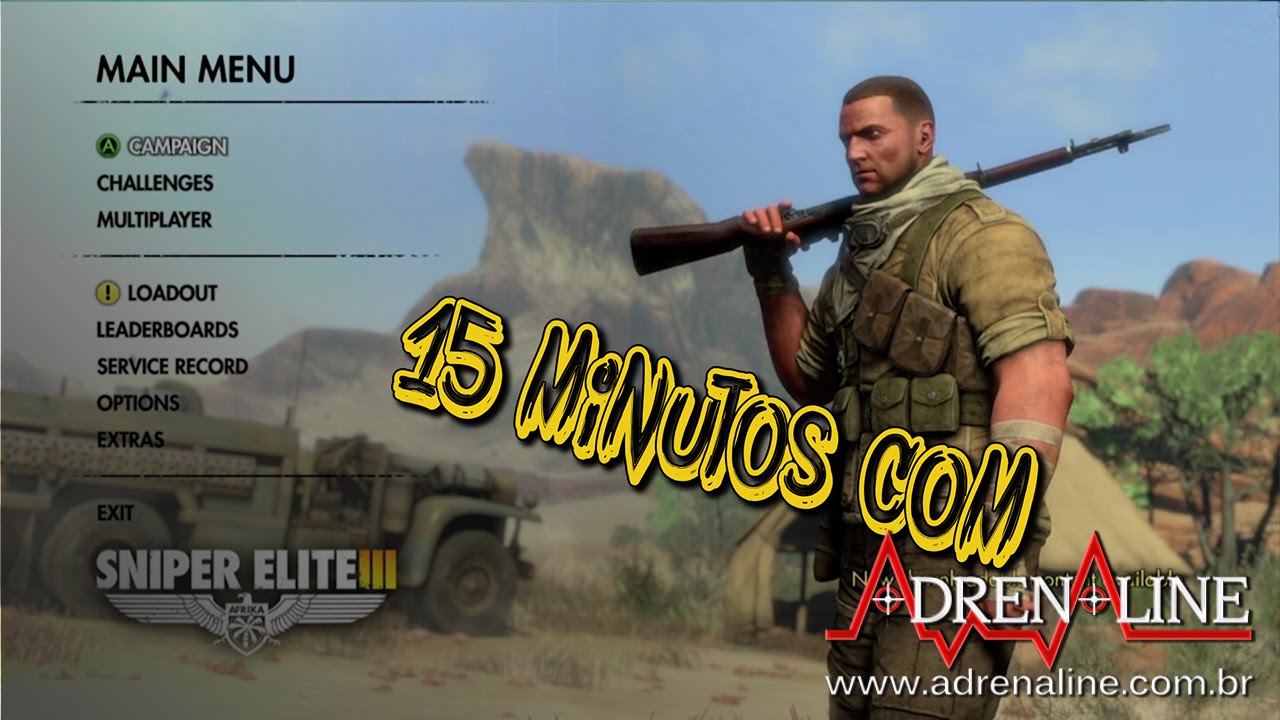 Sniper Elite 3: confira as especificações para rodar o jogo