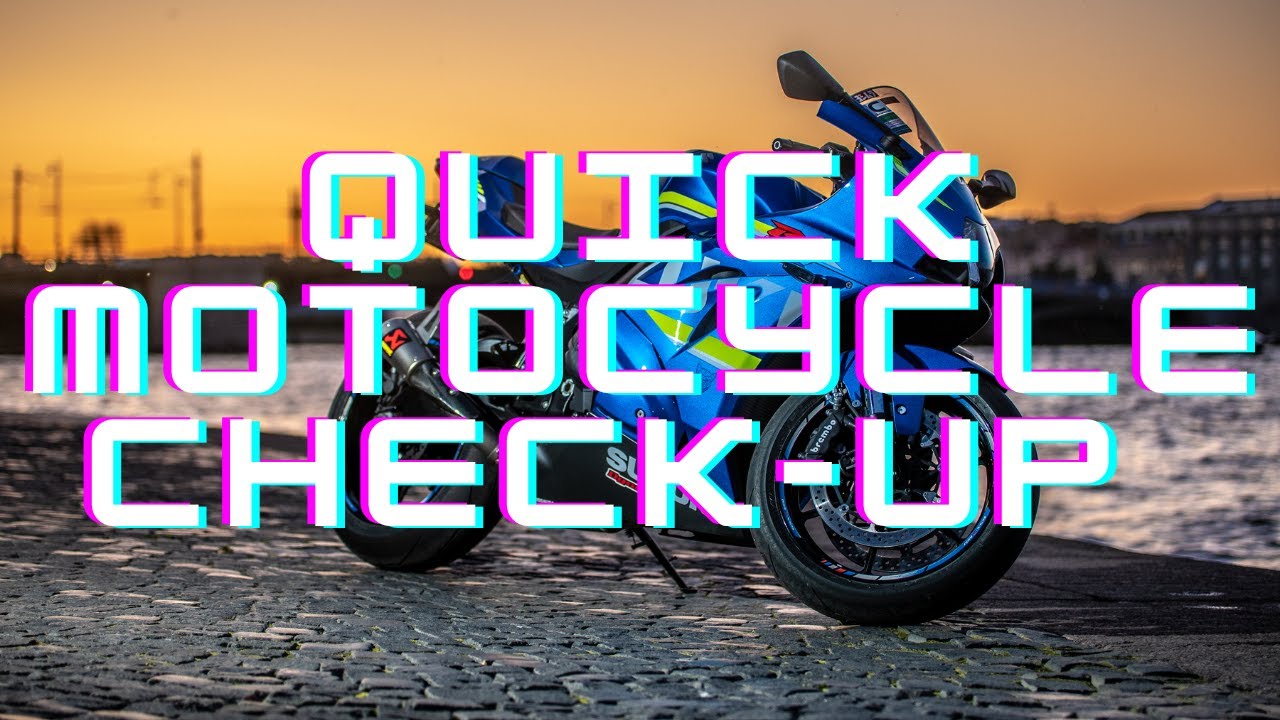 Must watch for motorcycle owners: Quick 5 minute maintenance safety check for your motorcycle