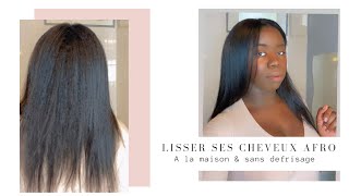 Comment rendre les cheveux crépus lisse sans défrisage ?